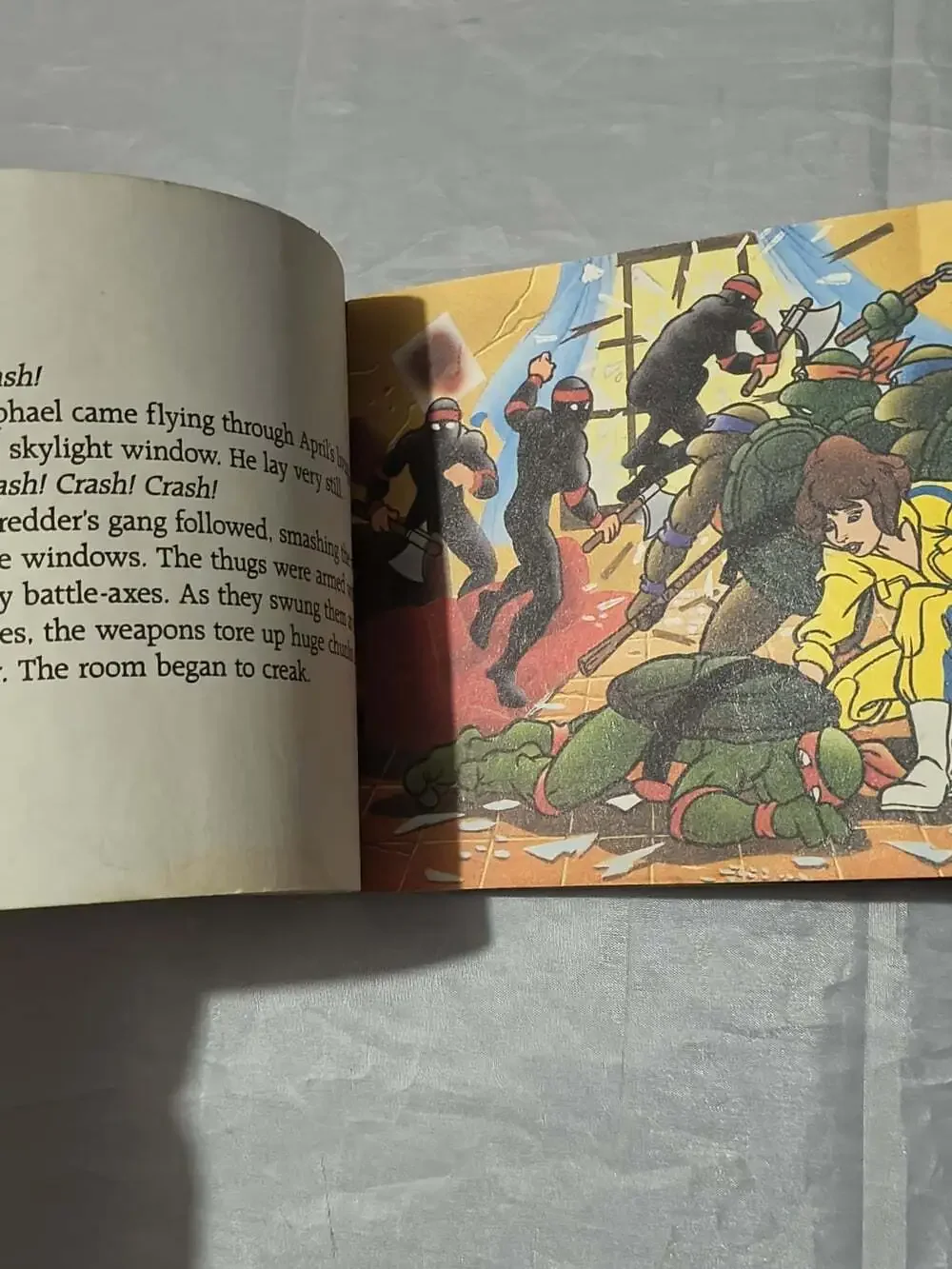 Random House Teenage Mutant Ninja Turtles The Final Lesson PB 1990 Holm